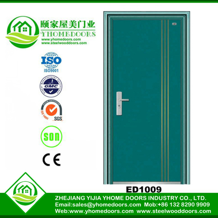 PVC glass door ,high quality hdf Wood veneer door skin ,stainless steel security doors from malaysia