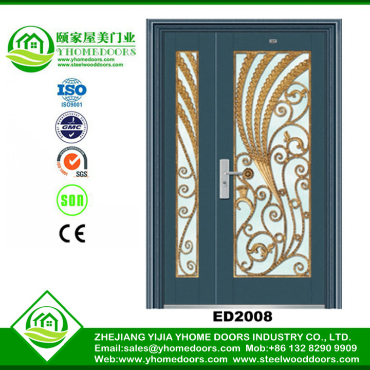 steel security doors india,steel door with wood coat,sound insulation door
