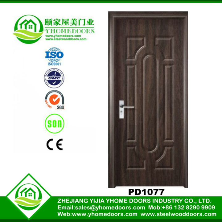 classic door design,100% solid oak door,multiple lock security door