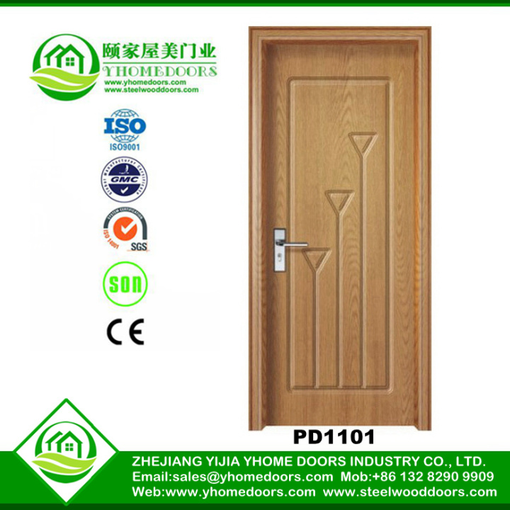 pvc door panel,2 way swing door,molded wood interior doors