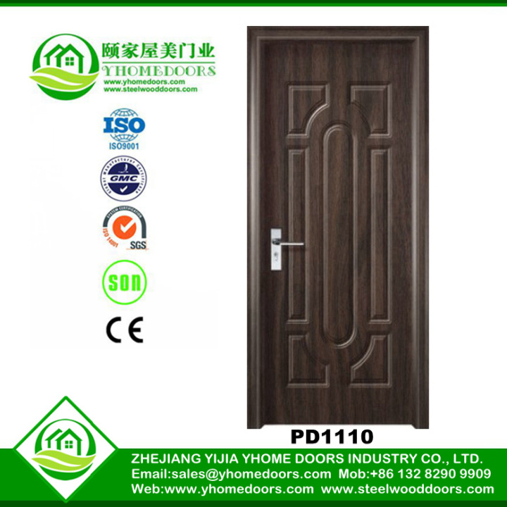new design wooden door,2011 wrought iron doors,modern pvc exterior doors