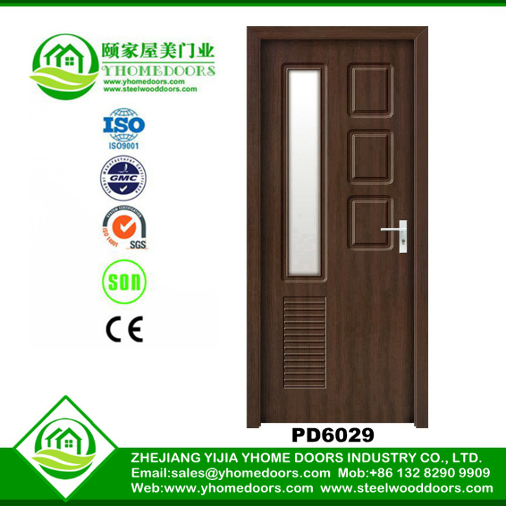 wood and glass interior doors,5 peephole GSM video doorbell,plastic door for toilet