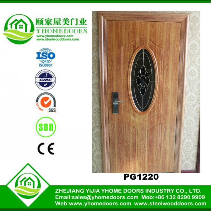wooden door designs,door security plate,double leaf wooden entry door