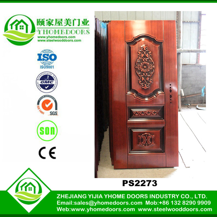 China Steel doors,security lock for door,pvc interior half doors