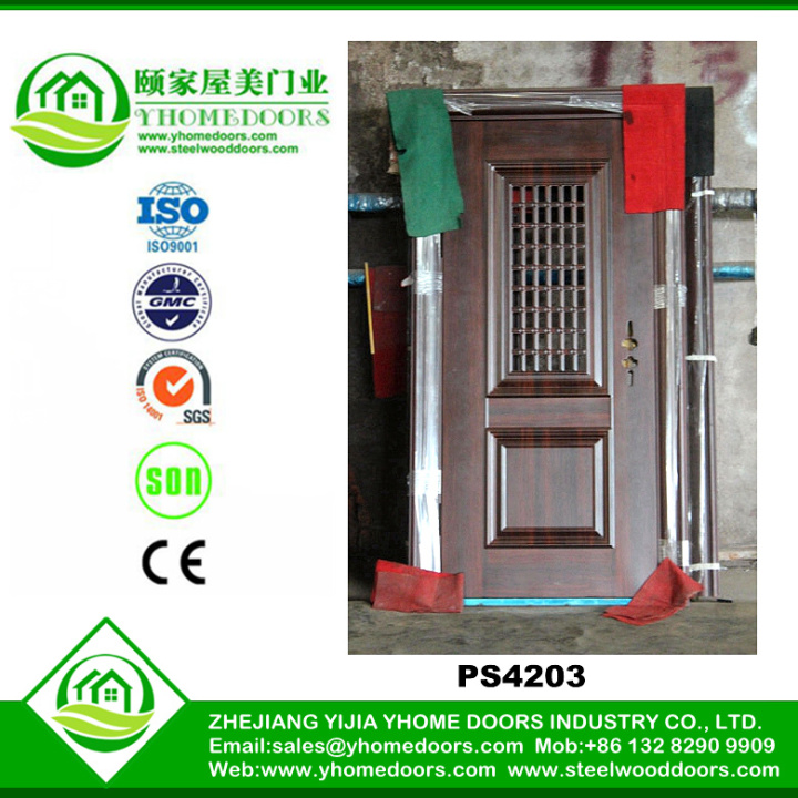 door wooden,red front door,automatic door shanghai