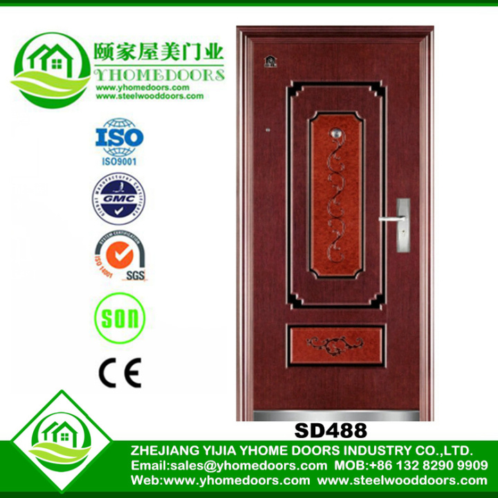 pre hung steel doors,double doors,zhongguan automatic door