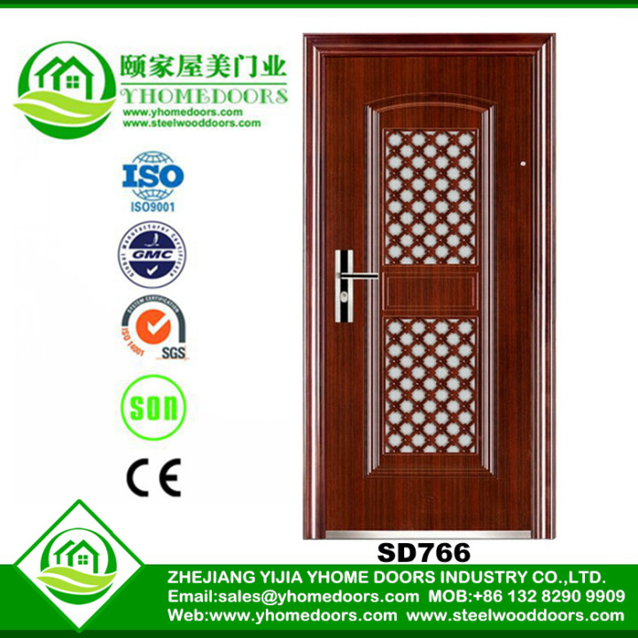 steel safe doors,"White entry metal door