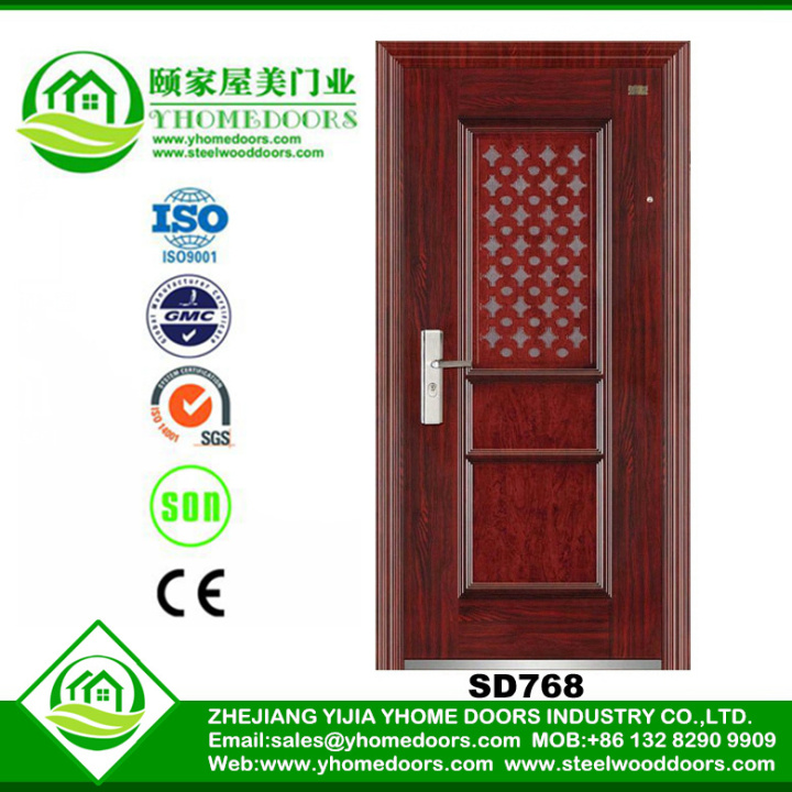 secure a door,Economic  Single metal door ,three panel sliding door