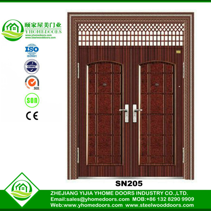 steel sliding door,heat transfer printed steel door,t-shape door