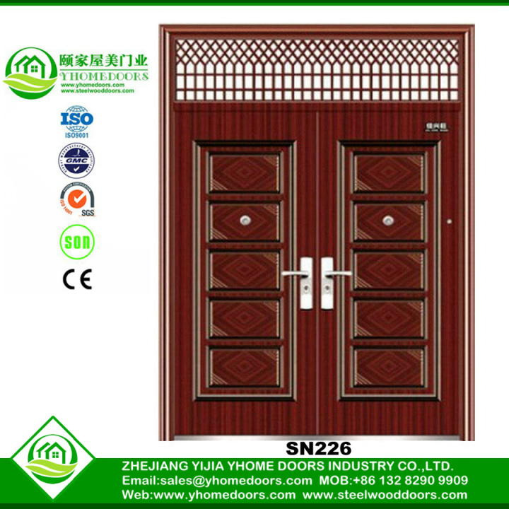 steel gate door,steel doors for home security,steel security door with 2 small door