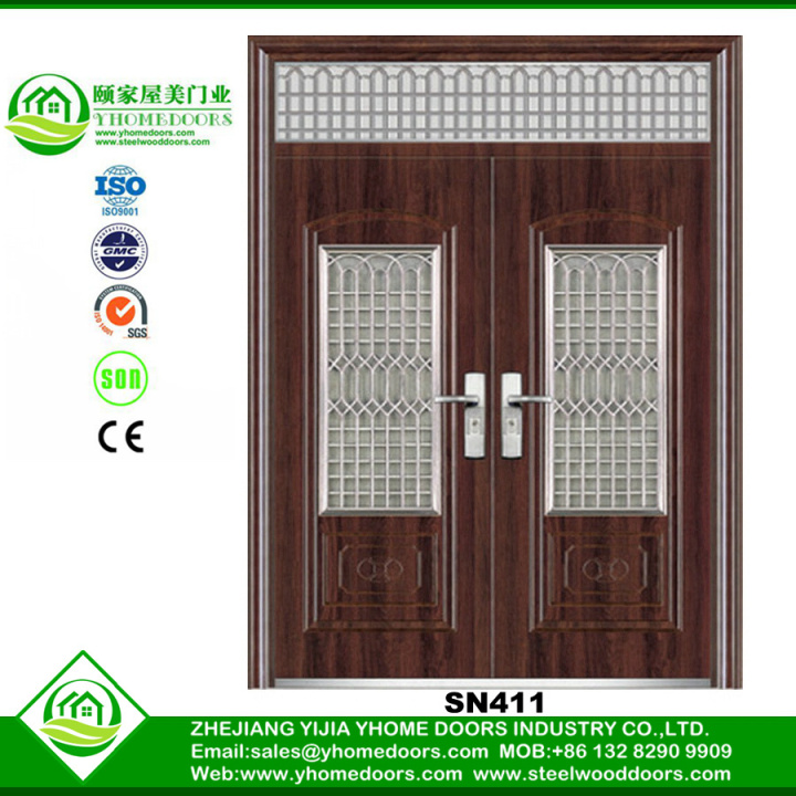 steel door china,entrance steel doors,two panel door
