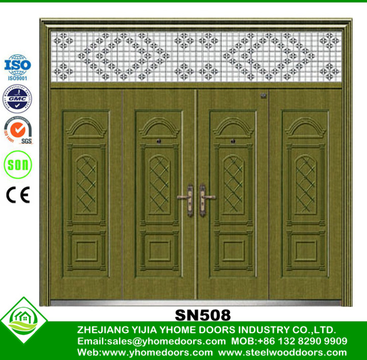 door lock set,metal single door ,unfinished exterior doors skin