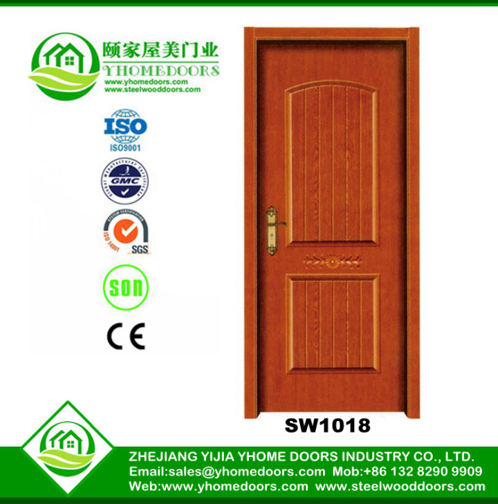 aica yellow core wood grain post forming door panel,interior solid wooden doors,solid wood kitchen cabinets doors price