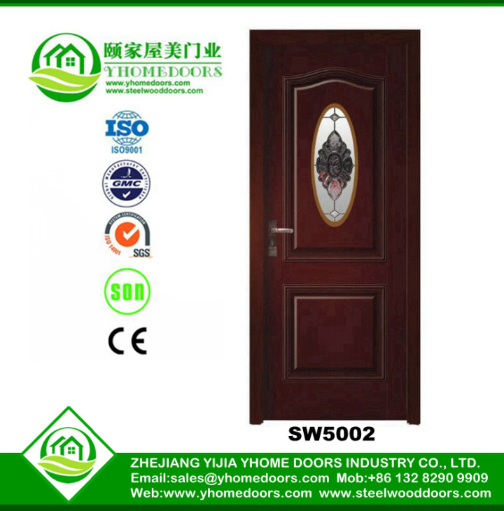 luxury entry door,wooden door with glass,second hand bi fold doors