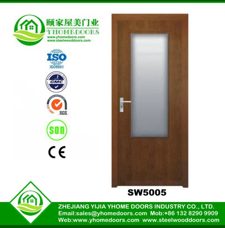 luxury exterior doors,security steel doors,sectional unbreakable glass door
